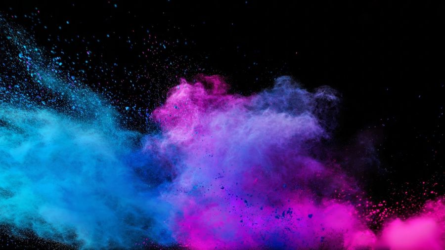 , Colorful Abstract Smoke