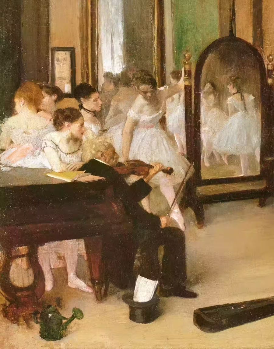 Edgar Degas Dancing Class