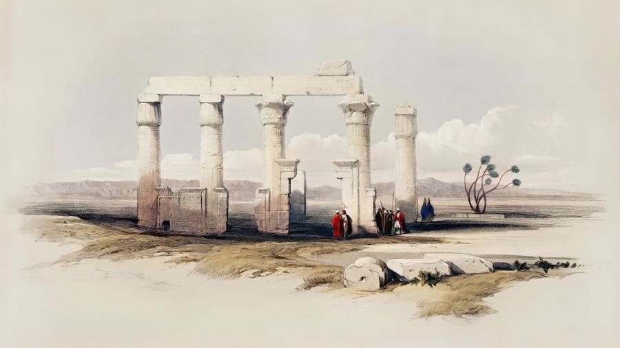 , Egyptian Temple Remains