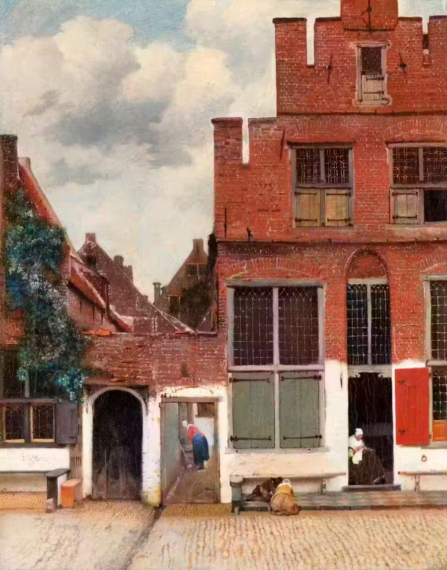 , European Street Landscape Rustic