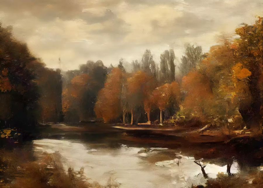 , Fall Muted Colors Rustic Autumn