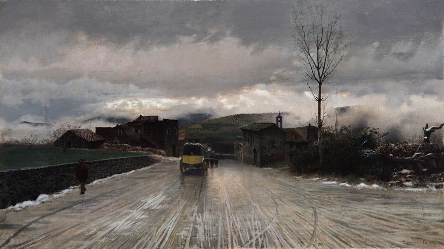 Giuseppe De Nittis, Crossing the Apennines