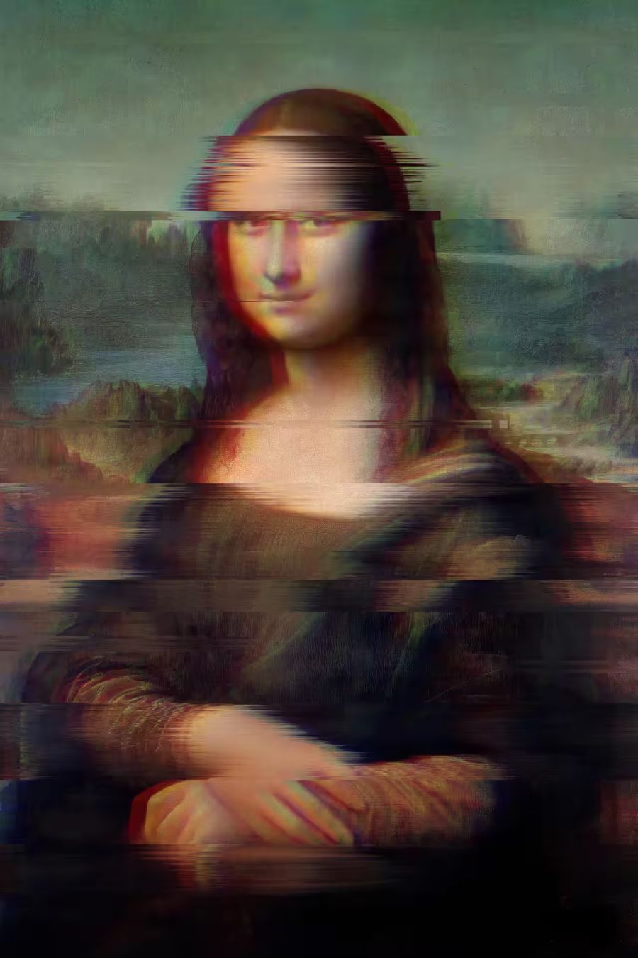 , Glitch Altered 2 Girl w