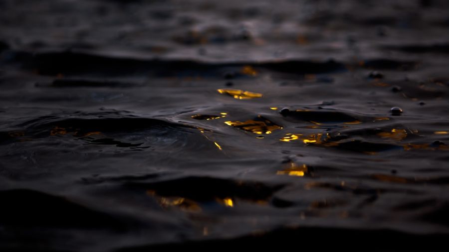 , Gold on Black Waters