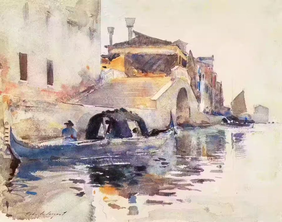 , Gondola Canal Venice City Landscape