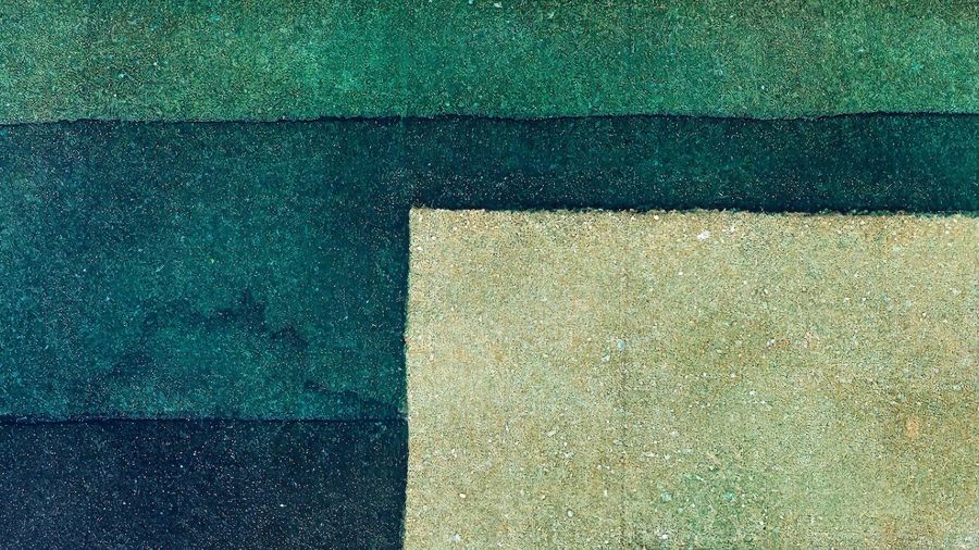 EcoArtLab Originals, Green Geometric Abstract