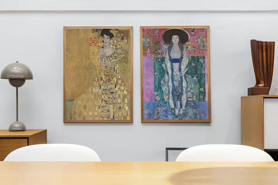 Gustav Klimt, Gustav Klimt 2 Portraits Adele