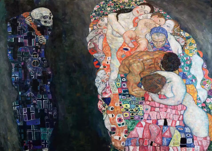 Gustav Klimt Death Life
