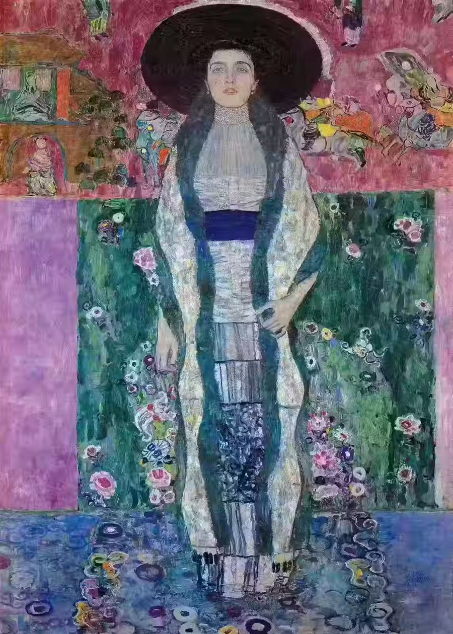 Gustav Klimt, Gustav Klimt Portrait Woman