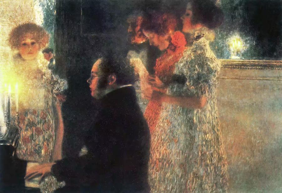 Gustav Klimt, Gustav Klimt Schubert Piano