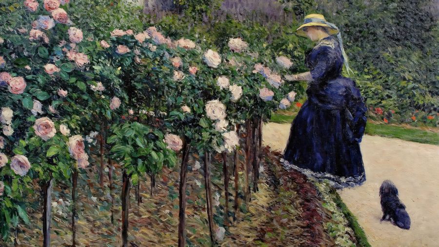 Roses in the Garden at Petit Gennevillier