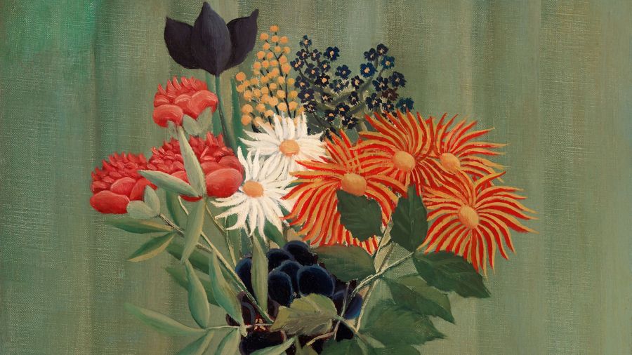 Bouquet of Flowers with China Asters and Tokyos