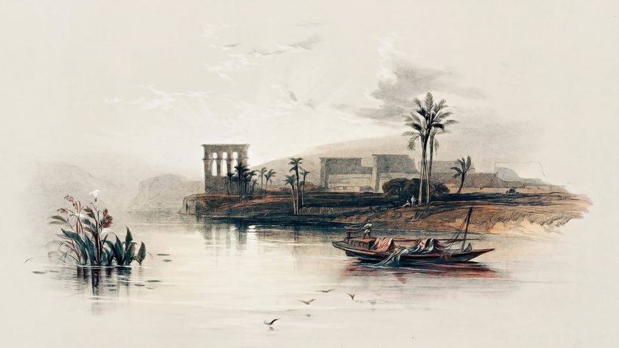 , Island on the Nile