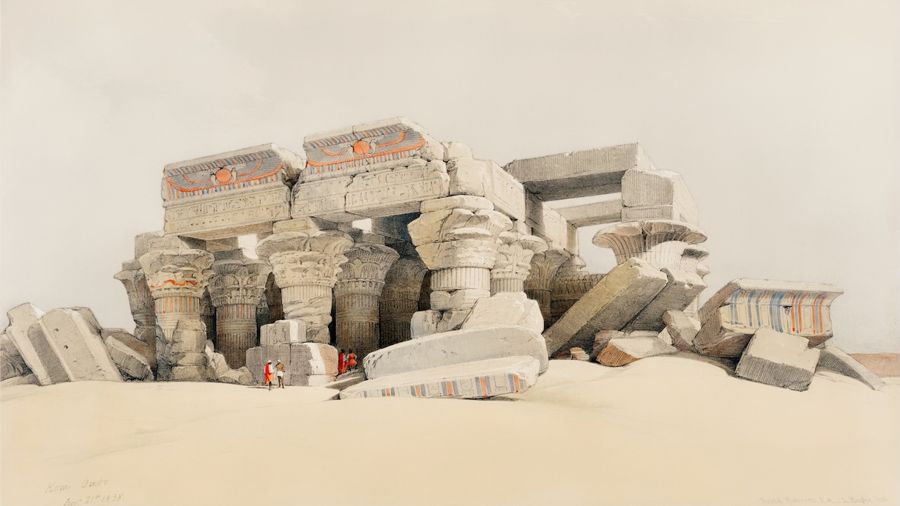 , Kom Ombo Illustration