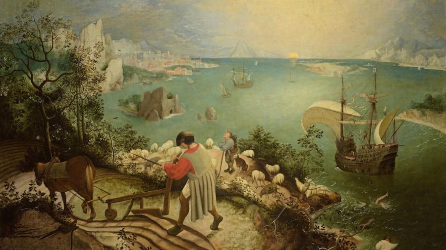 , Landscape with the Fall of Icarus