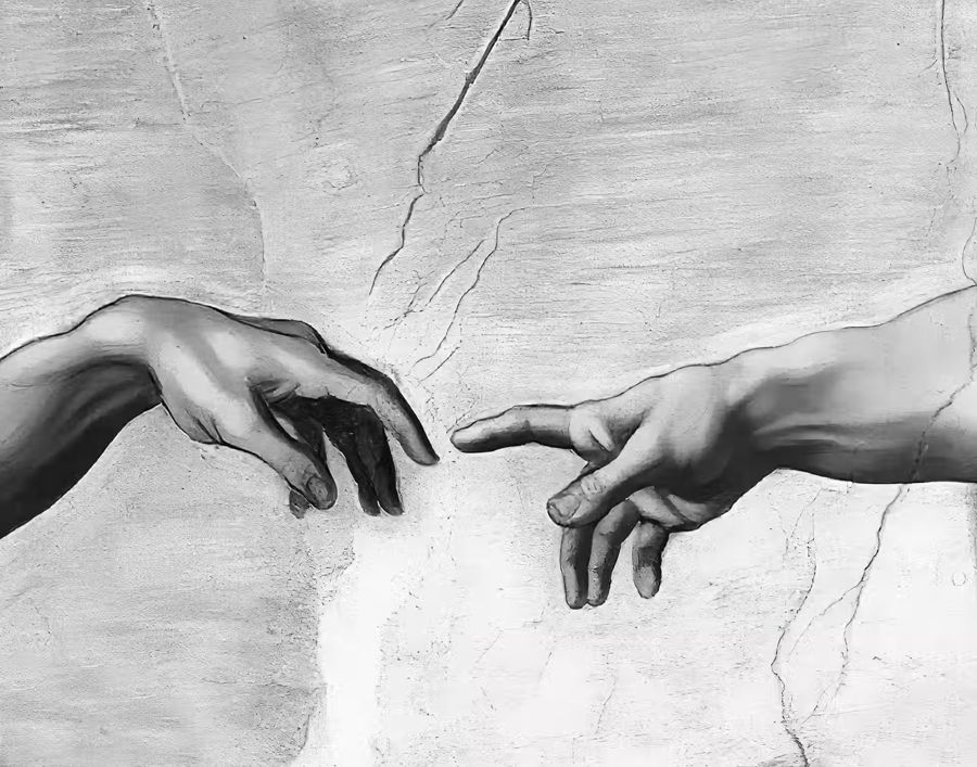 , Michelangelo Creation Adam Reaching