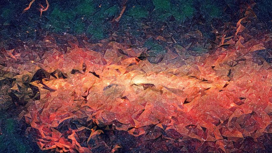 EcoArtLab Originals, Milky Way Abstract