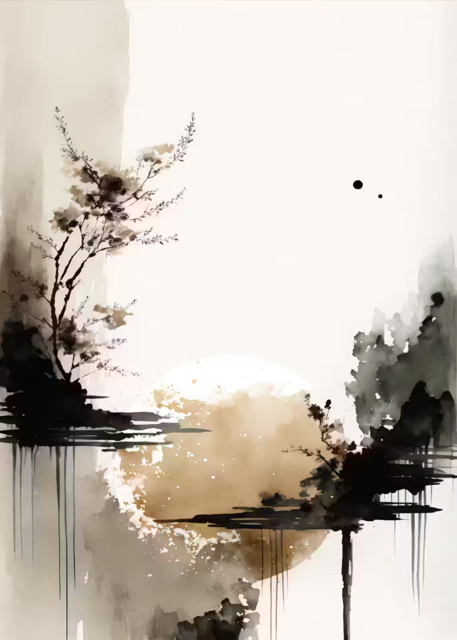 EcoArtLab Originals, Minimalist Zen Decor Modern Neutral