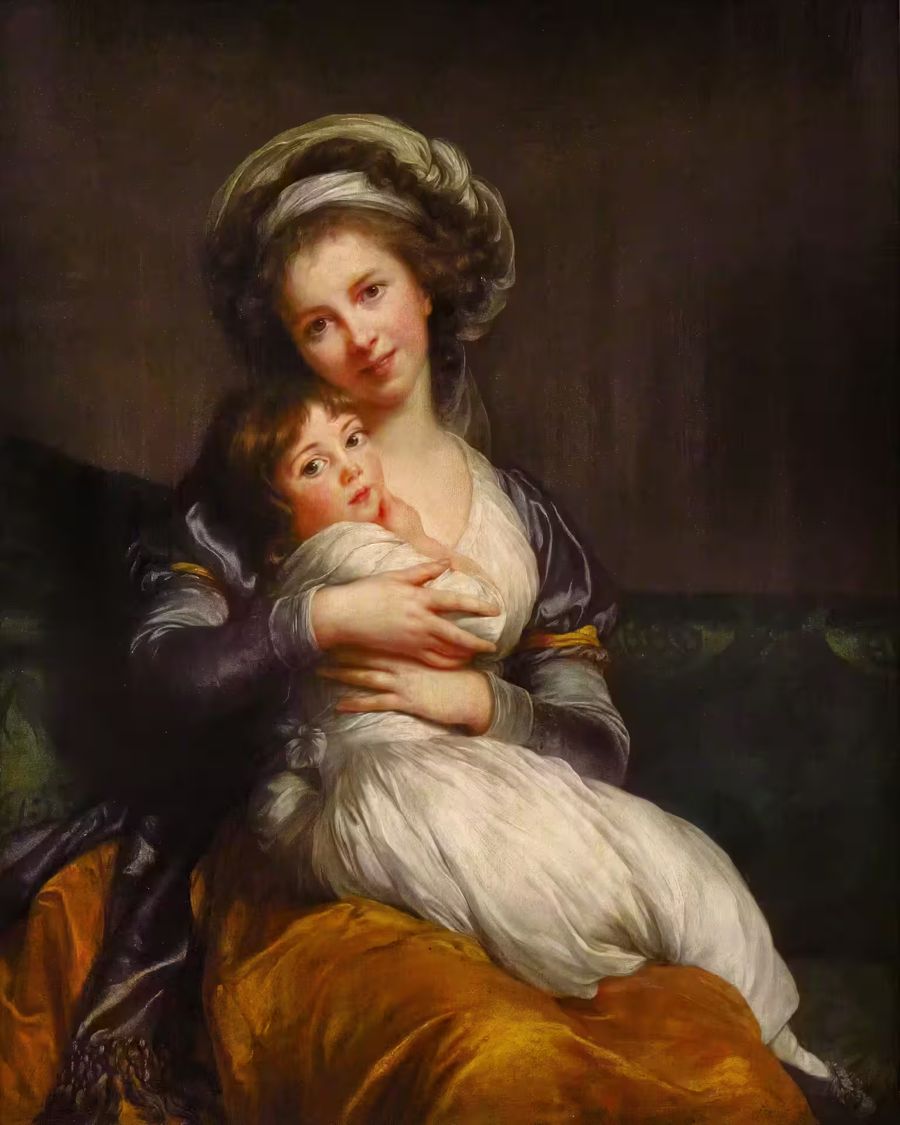 , Motherhood Self Portrait Daughter