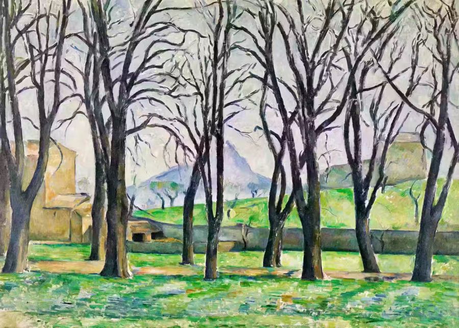 Paul Cézanne Chestnut Trees Landscape