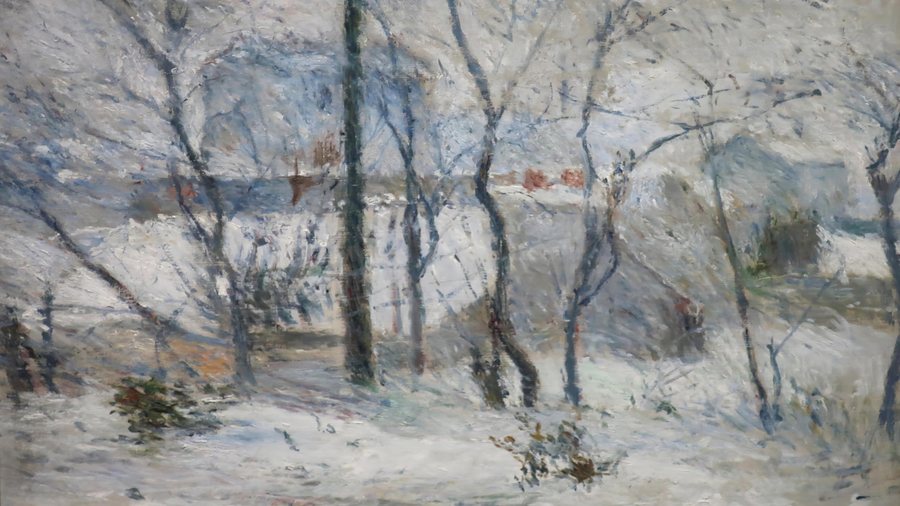 Paul Gauguin, Garden under Snow