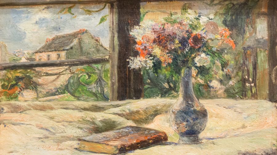 Vase of Flowers at the Window