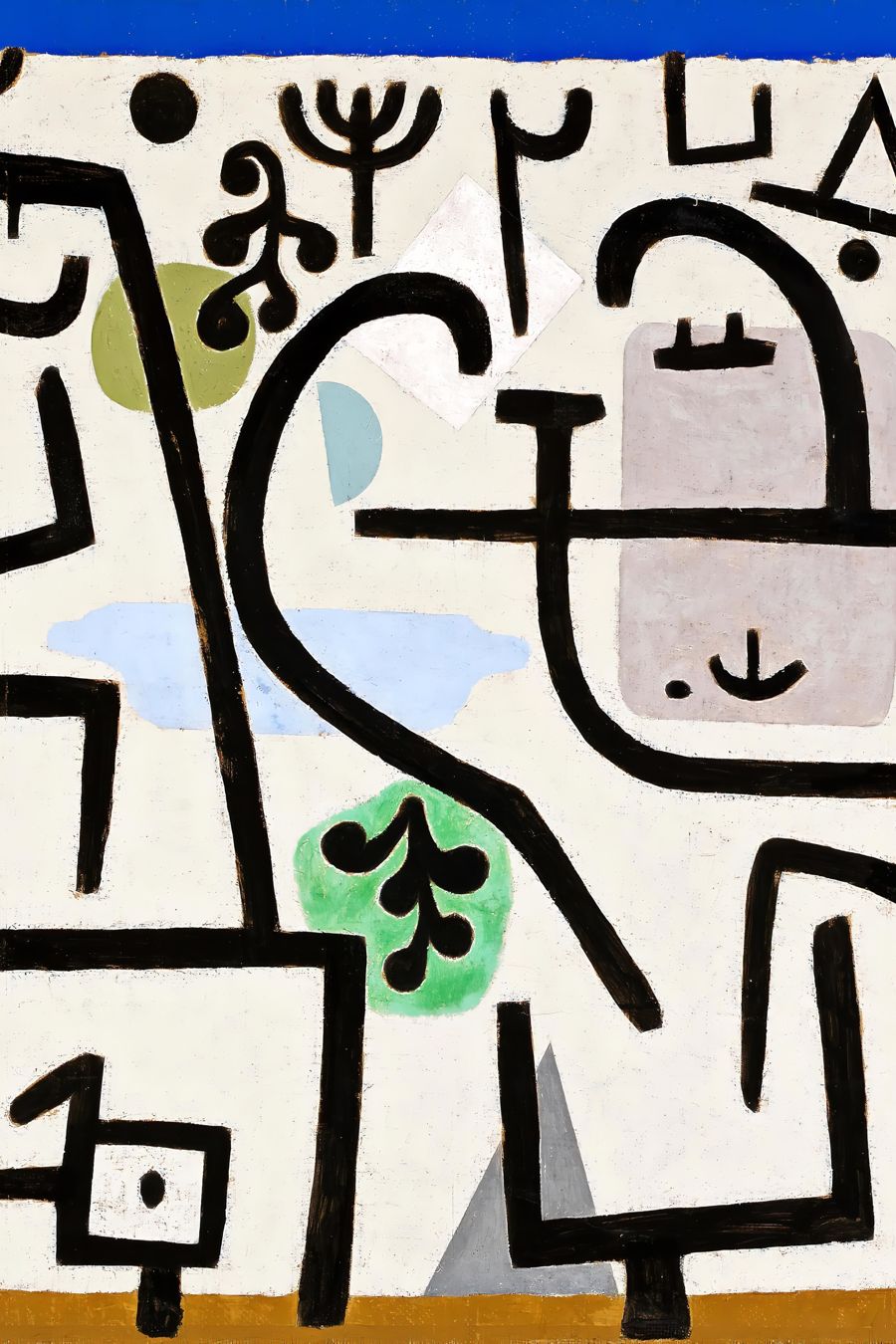 Paul Klee, Paul Klee 3 Piece Abstract