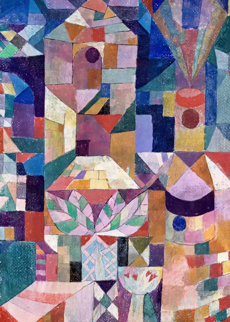 Paul Klee Abstract Castle Garden