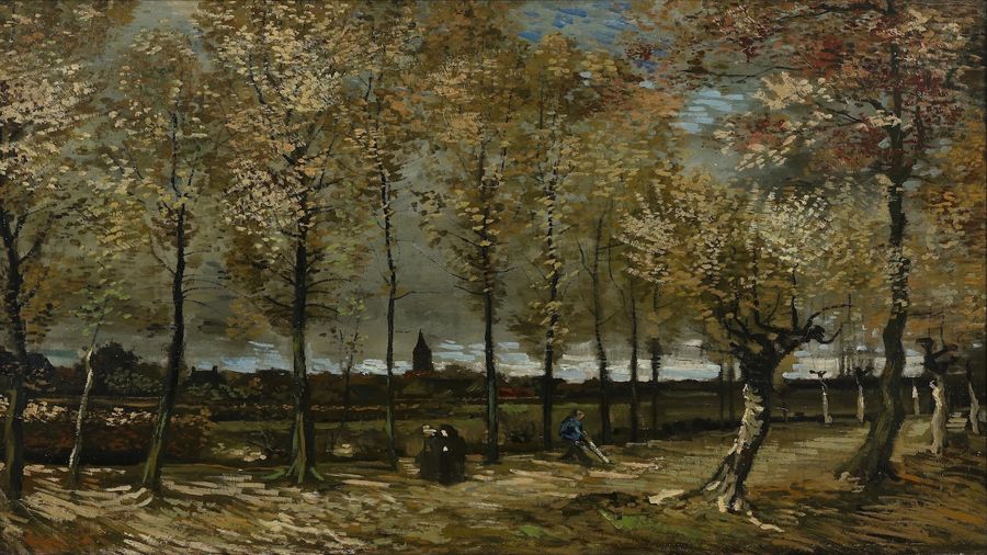 Vincent van Gogh, Poplars near Nuenen