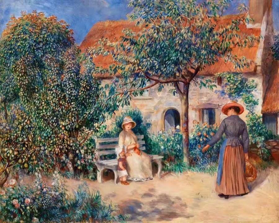 Renoir Brittany En Bretagne Auguste