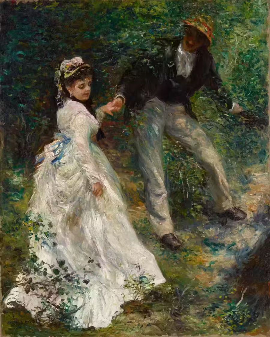 Renoir La Promenade Auguste Garden