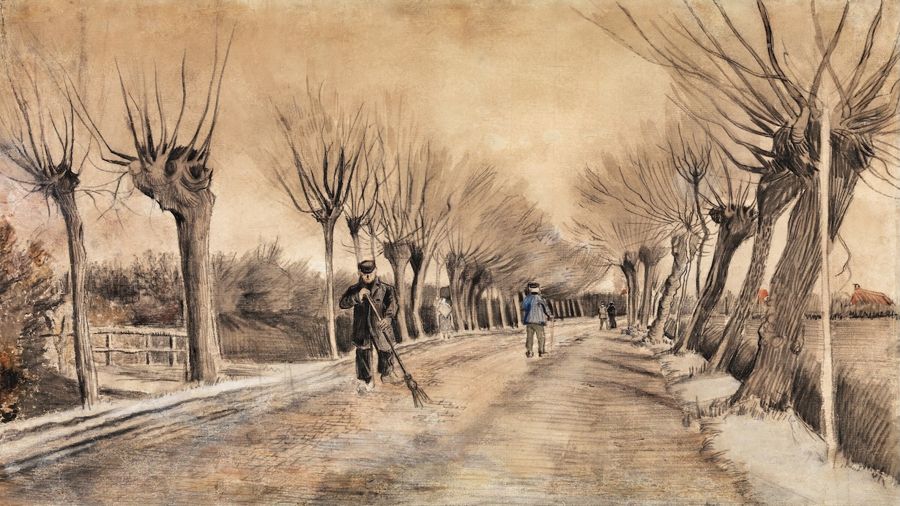 Vincent van Gogh, Road in Etten