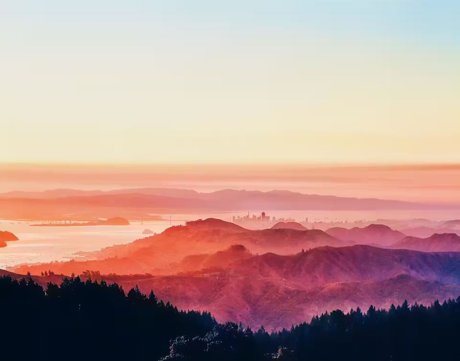San Francisco California Sunset