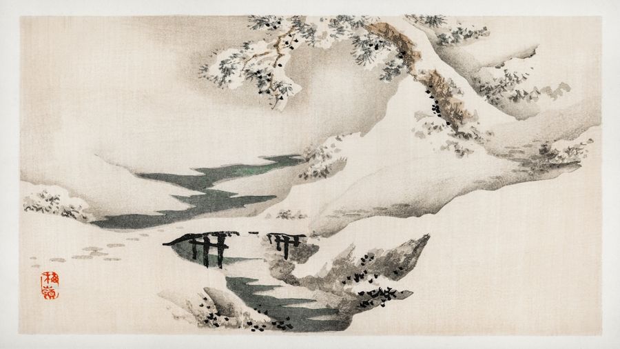 Snow Landscape Japan