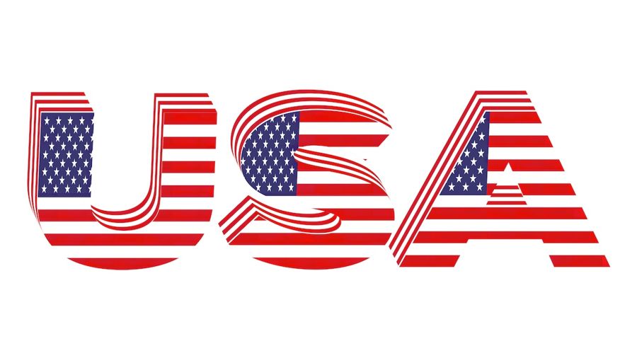 , USA Typography