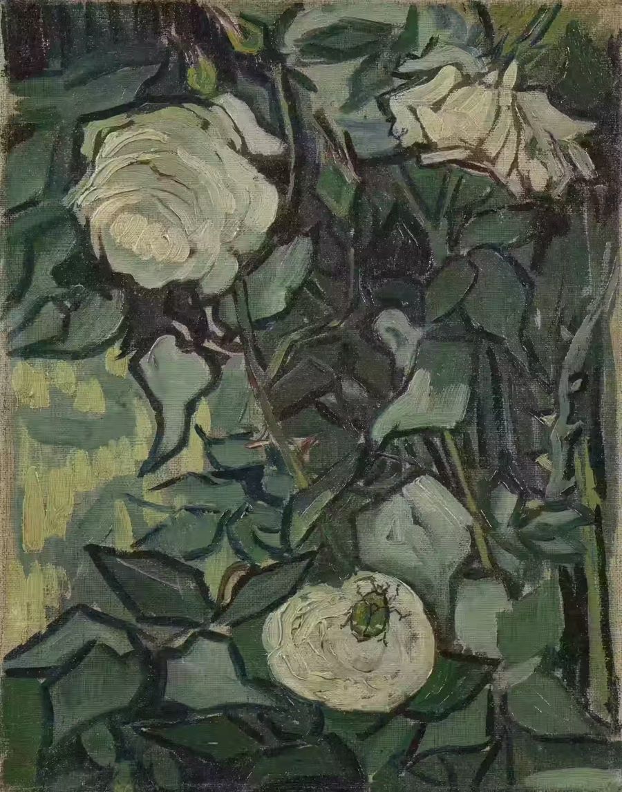 van Gogh Roses Garden
