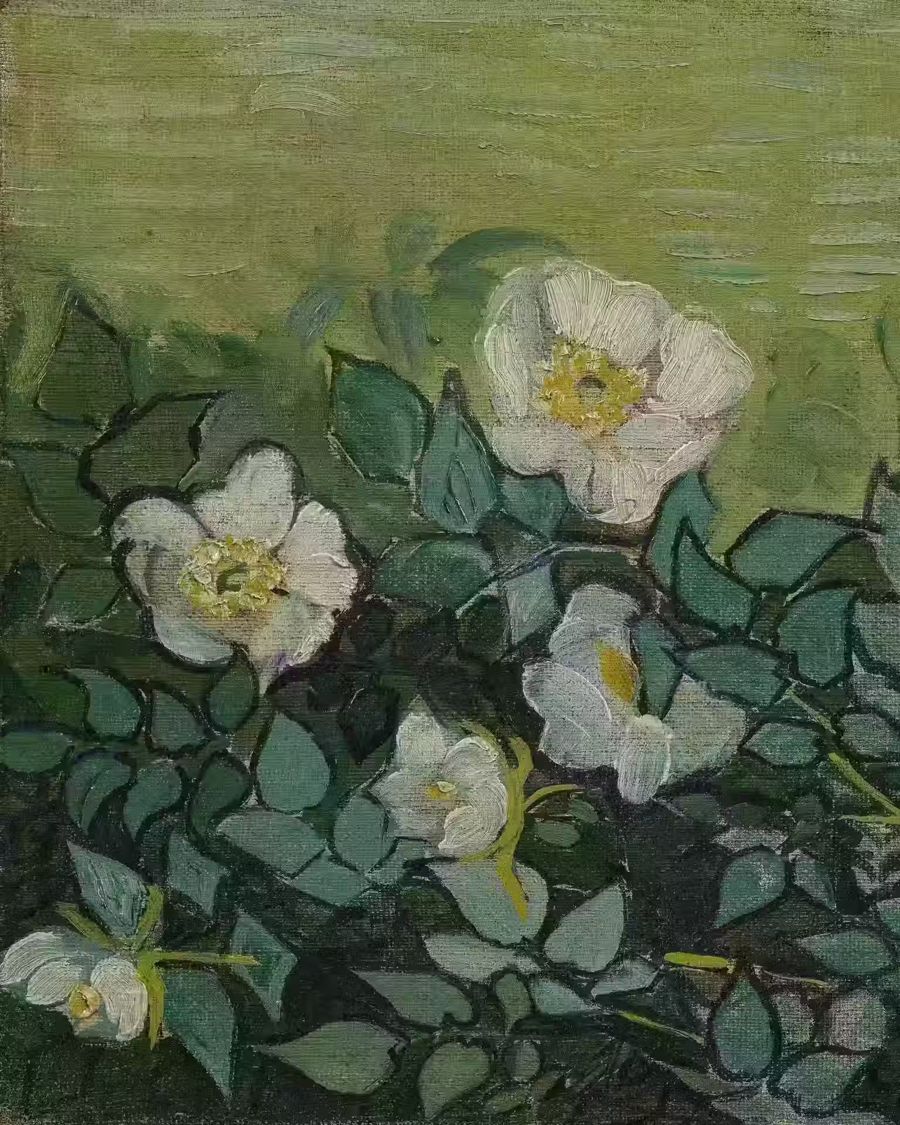 Vincent van Gogh, van Gogh Wild Roses