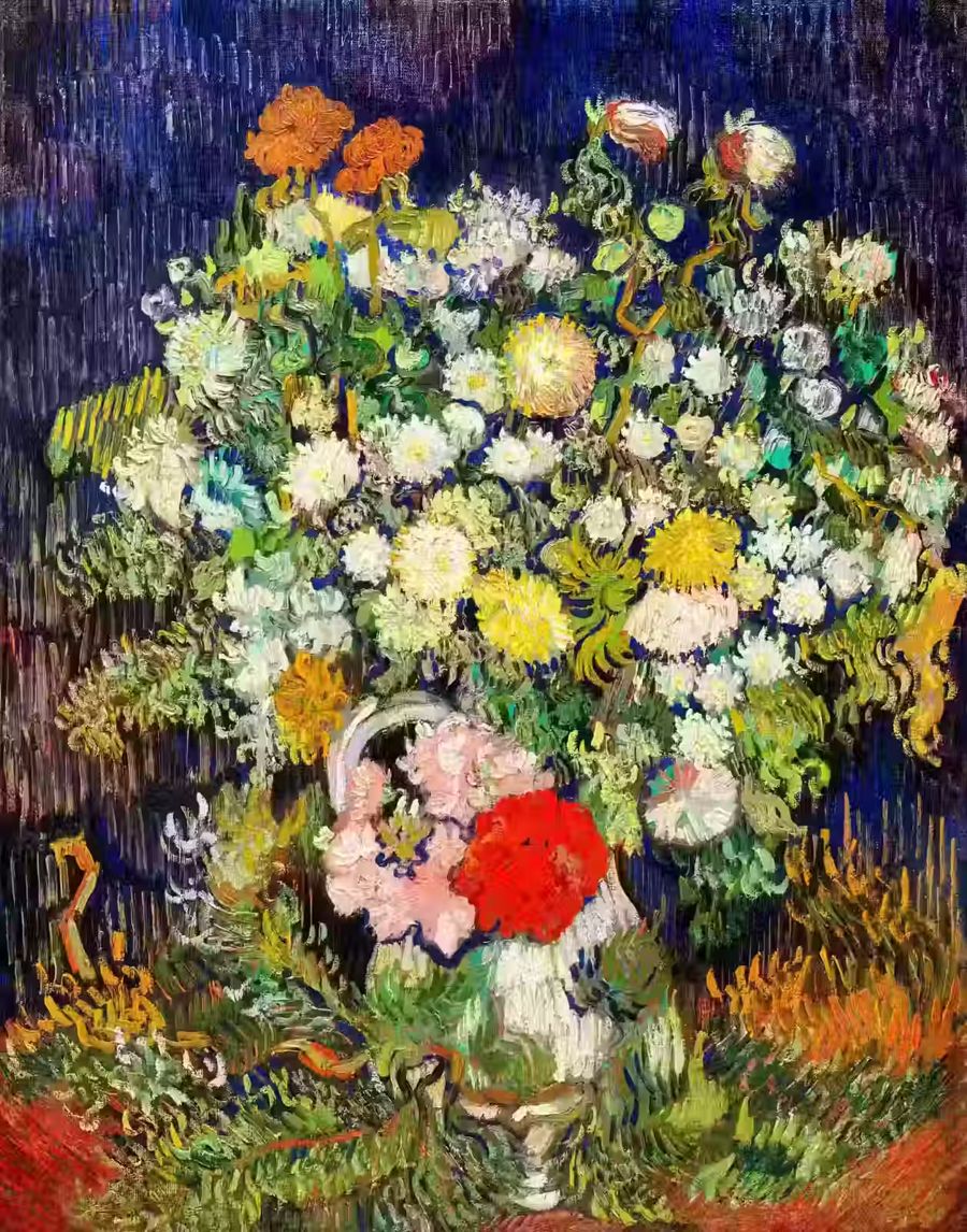 Vincent van Gogh Bouquet Flowers