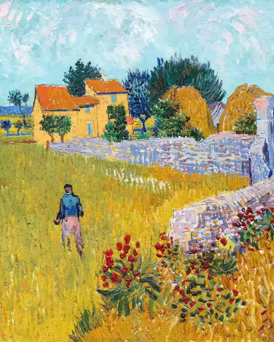 Vincent van Gogh Farmhouse Provence