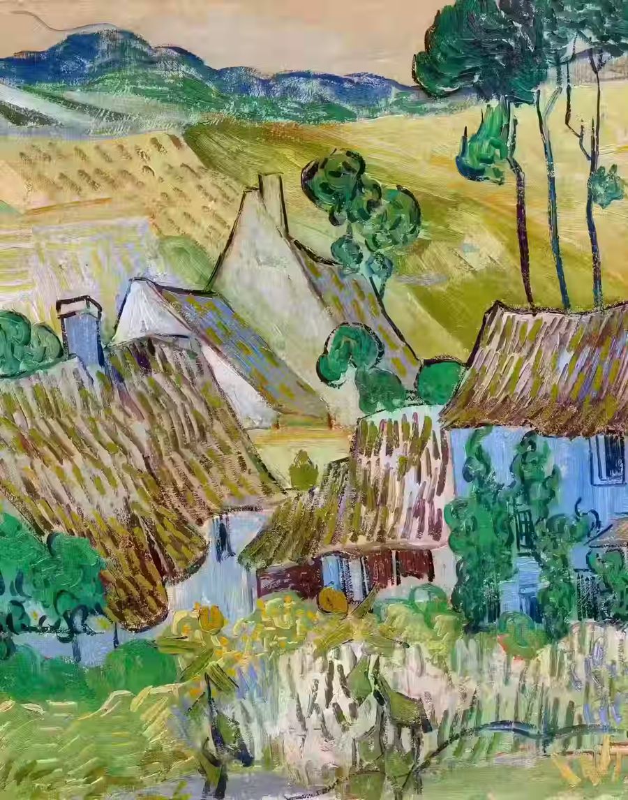 Vincent van Gogh Farms near Auvers