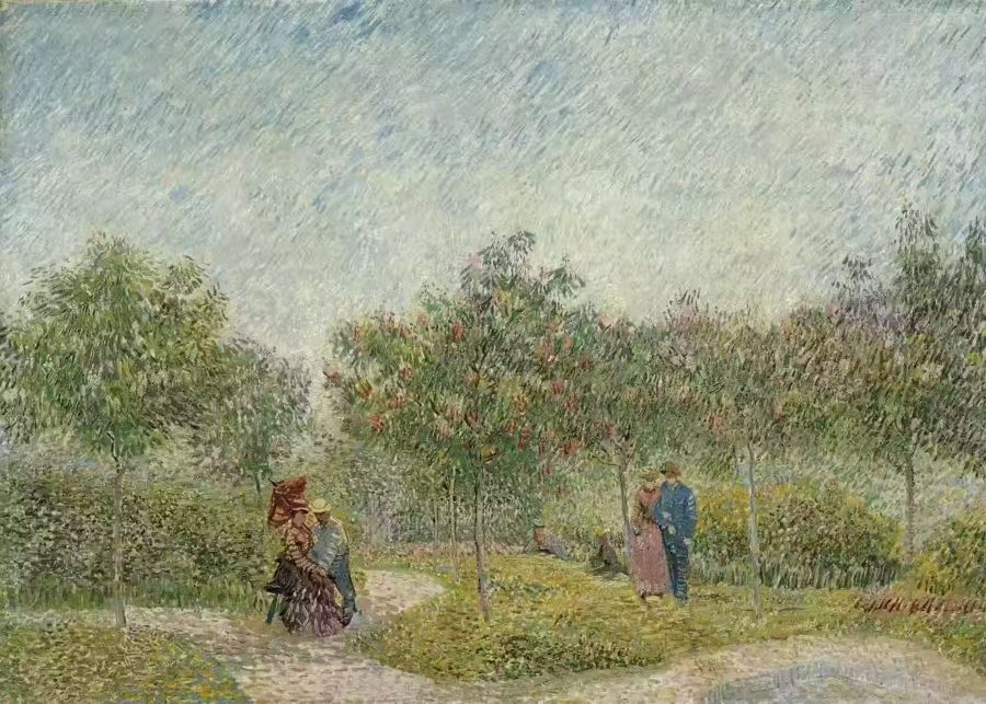 Vincent van Gogh Garden Lovers