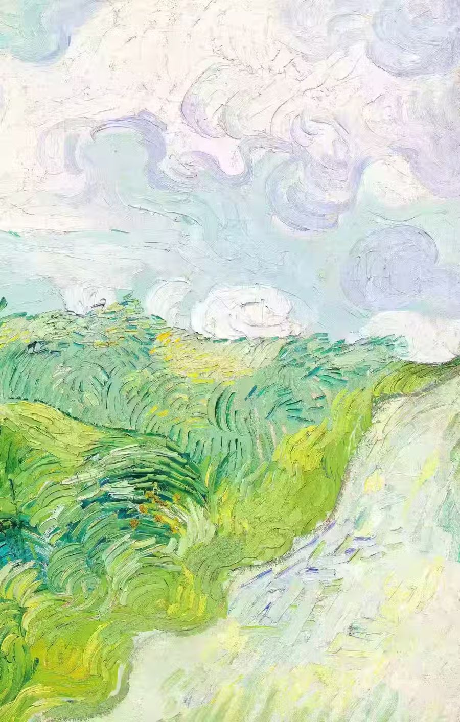 Vincent van Gogh Green Fields