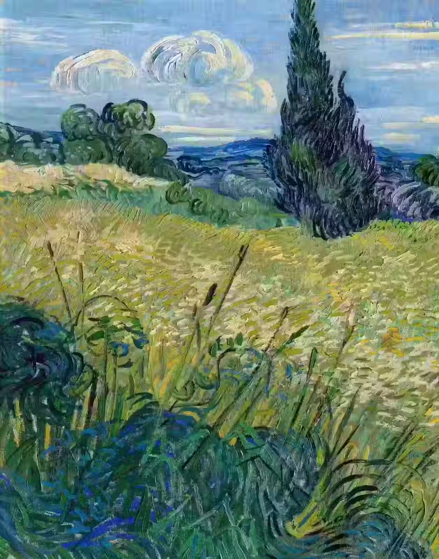 Vincent van Gogh Green Wheat