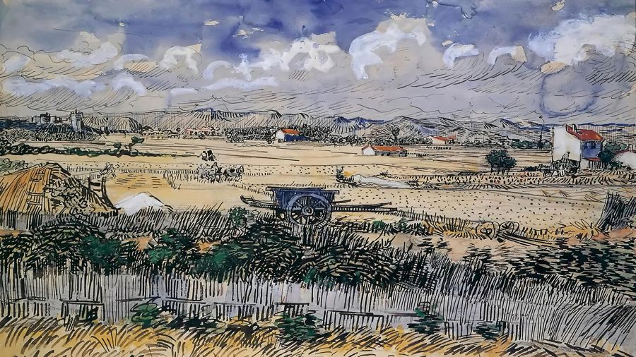 Vincent van Gogh, Harvest in Provence