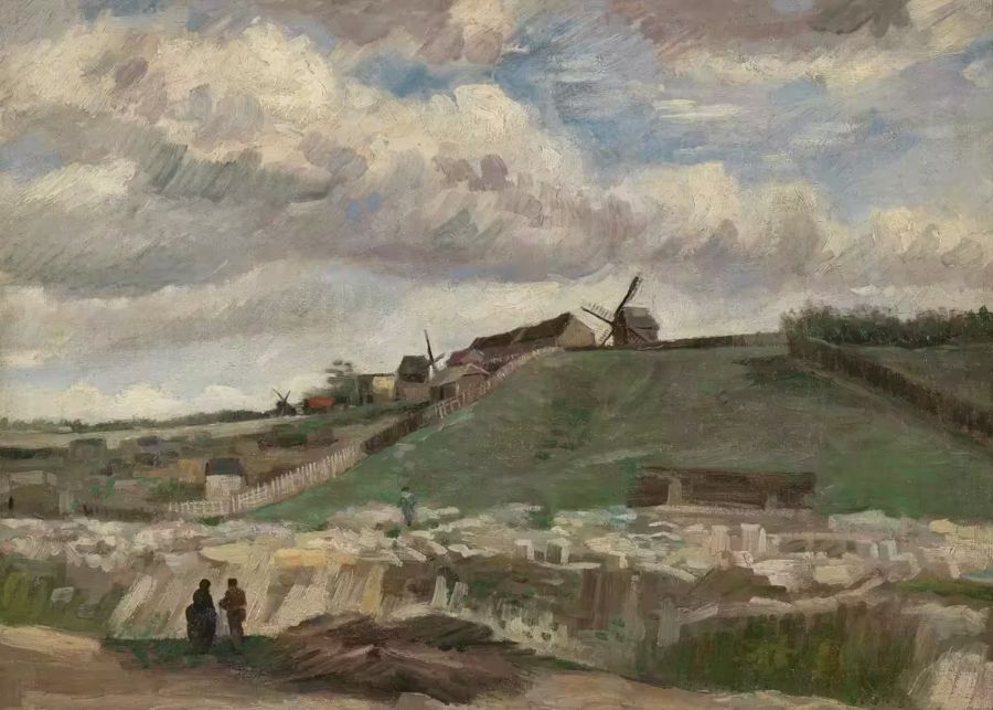 Vincent van Gogh Hill Montmartre
