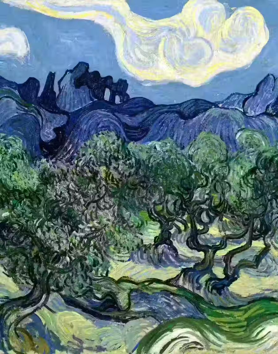 Vincent van Gogh Olive Trees Alpilles