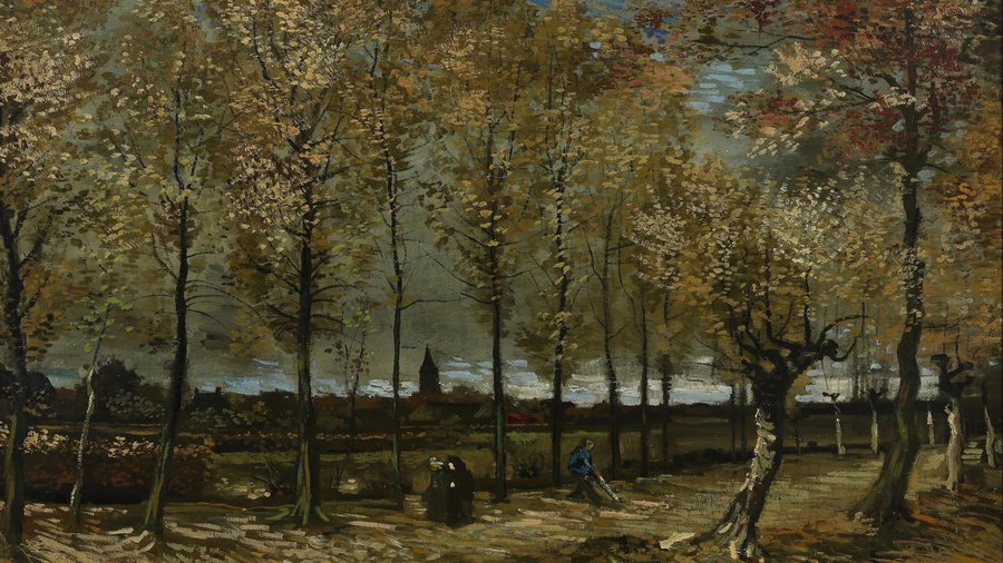 Vincent van Gogh, Poplars near Nuenen