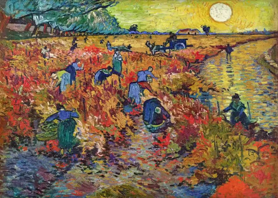 Vincent van Gogh, Vincent van Gogh Red Vineyard