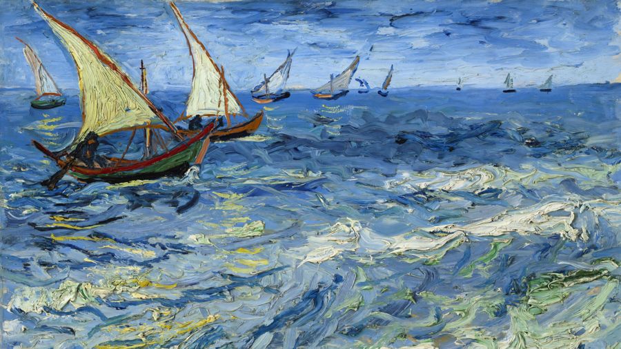 Seascape at Saintes Maries