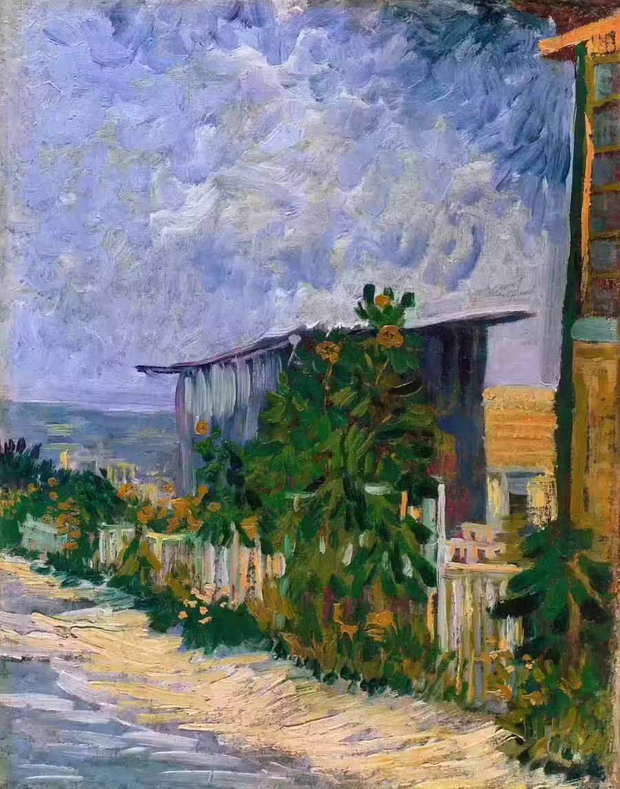 Vincent van Gogh Shelter Montmartre